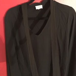 Brand new black long sleeve top